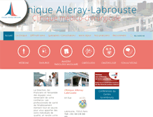 Tablet Screenshot of alleray-labrouste.com